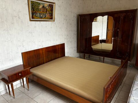 Chambre  coucher bois laqu 230 Nogent-sur-Seine (10)