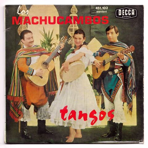 LOS MACHUCAMBOS - 45t EP - 4 TANGOS - EL CHOCLO - BIEM 1962 3 Tourcoing (59)