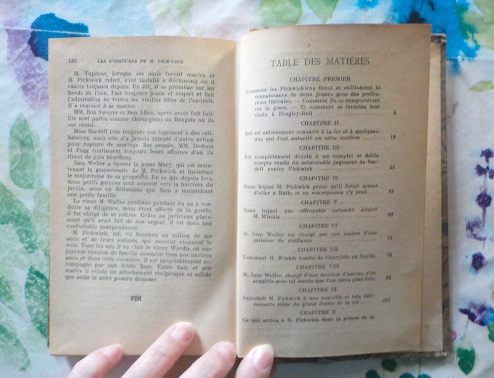 LES AVENTURES DE M. PICKWICK T2 de Charles DICKENS 1937 Livres et BD