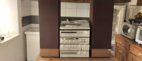 chaîne hifi grundig complète avec enceinte 250 Le Rouget (15)