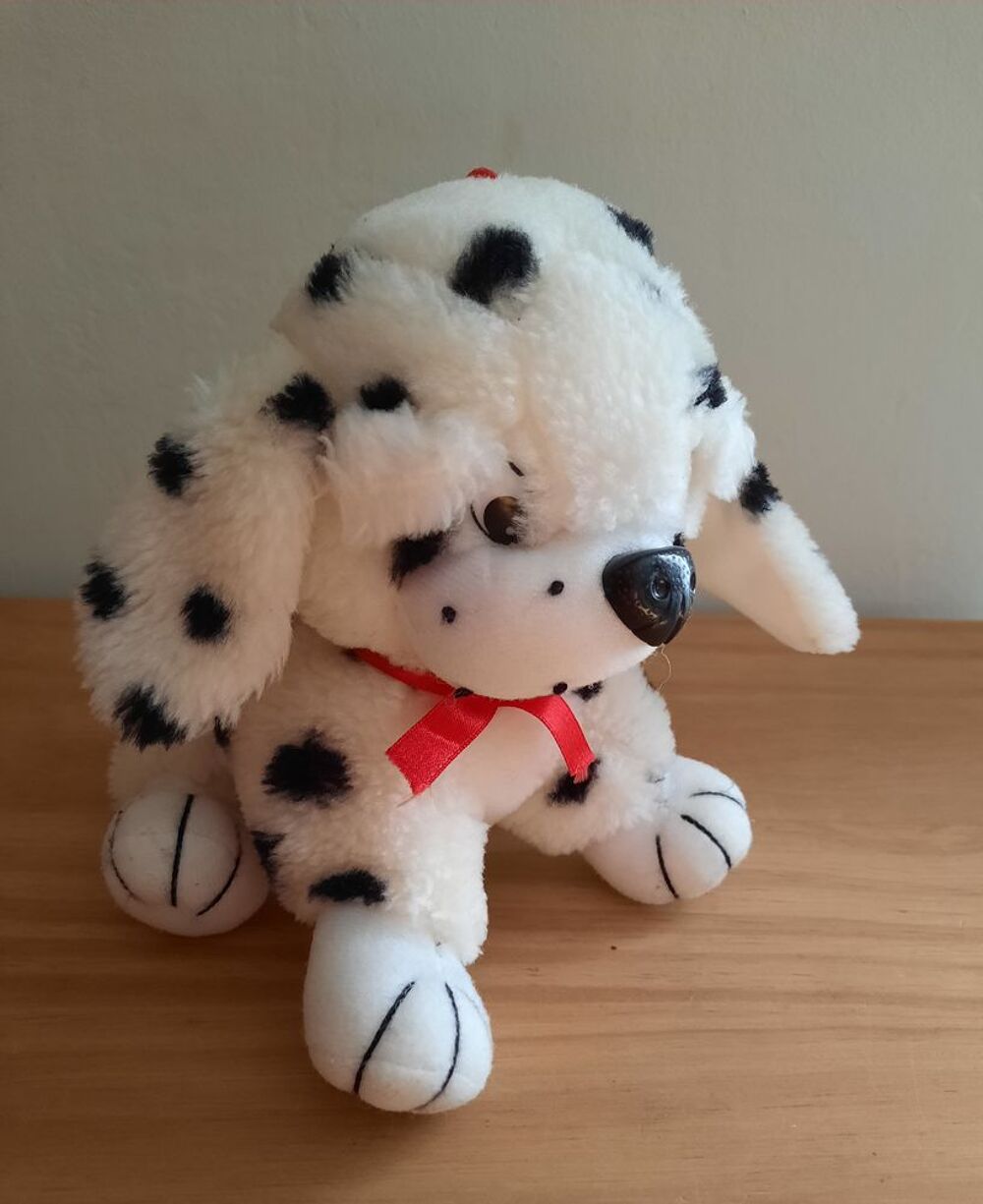 Peluche chien race dalmatien ou husky - Hauteur 14m Jeux / jouets