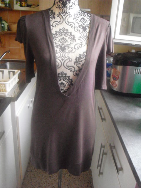 tunique marron chocolat NEUVE SINEQUANONE grand d�collett� 8 Lyon 5 (69)