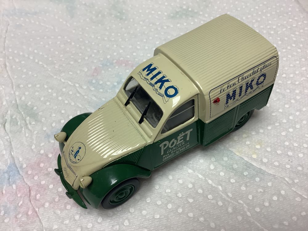 CITRO&Euml;N 2CV FOURGONNETTE MIKO 1/43 voiture miniature 