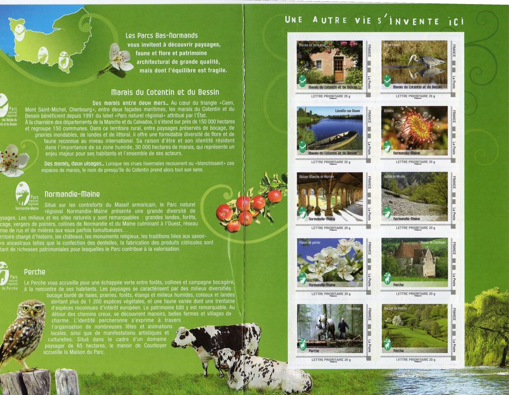 FRANCE .
FEUILLET COLLECTOR DE LA POSTE 