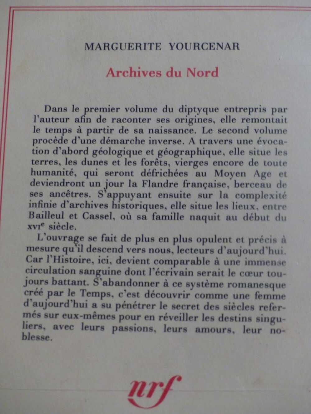 ARCHIVES DU NORD Livres et BD