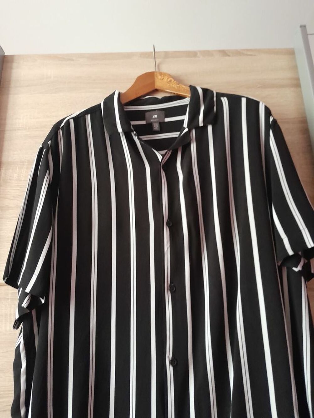 Chemise &agrave; rayures neuve Vtements