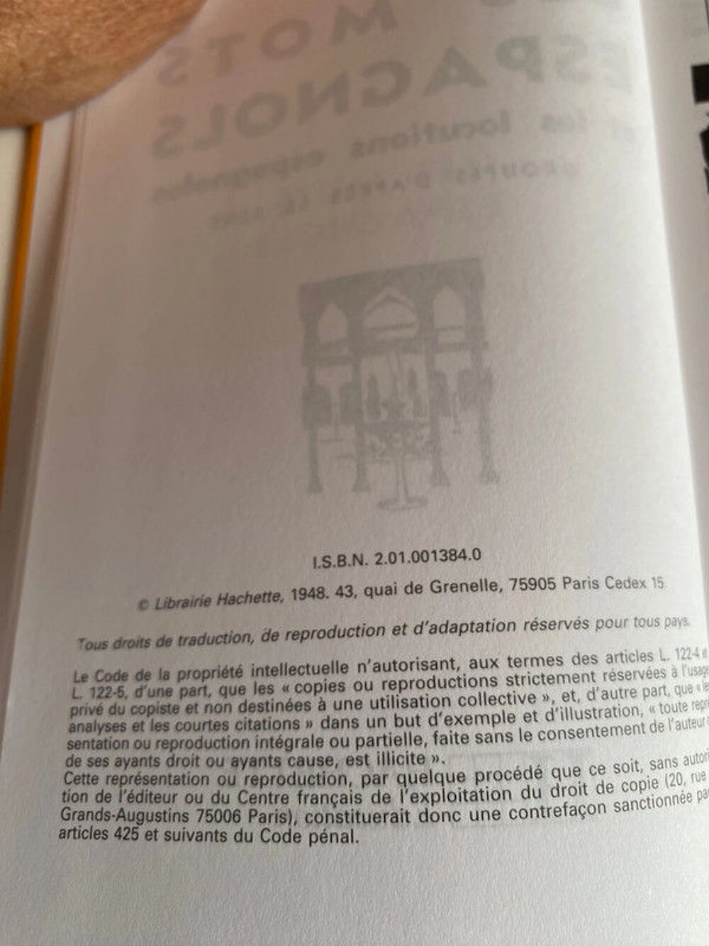 Les Mots Espagnols Livres et BD