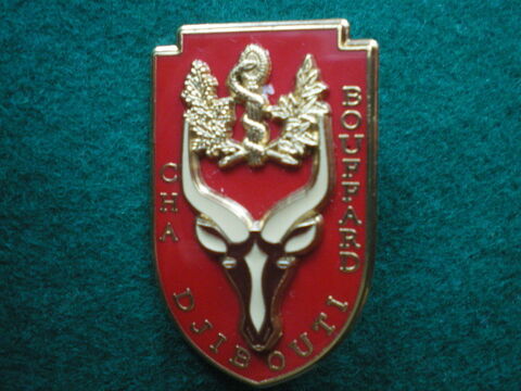 Insigne de Sant� - Centre Hospitalier Bouffard Djibouti. 25 Caen (14)
