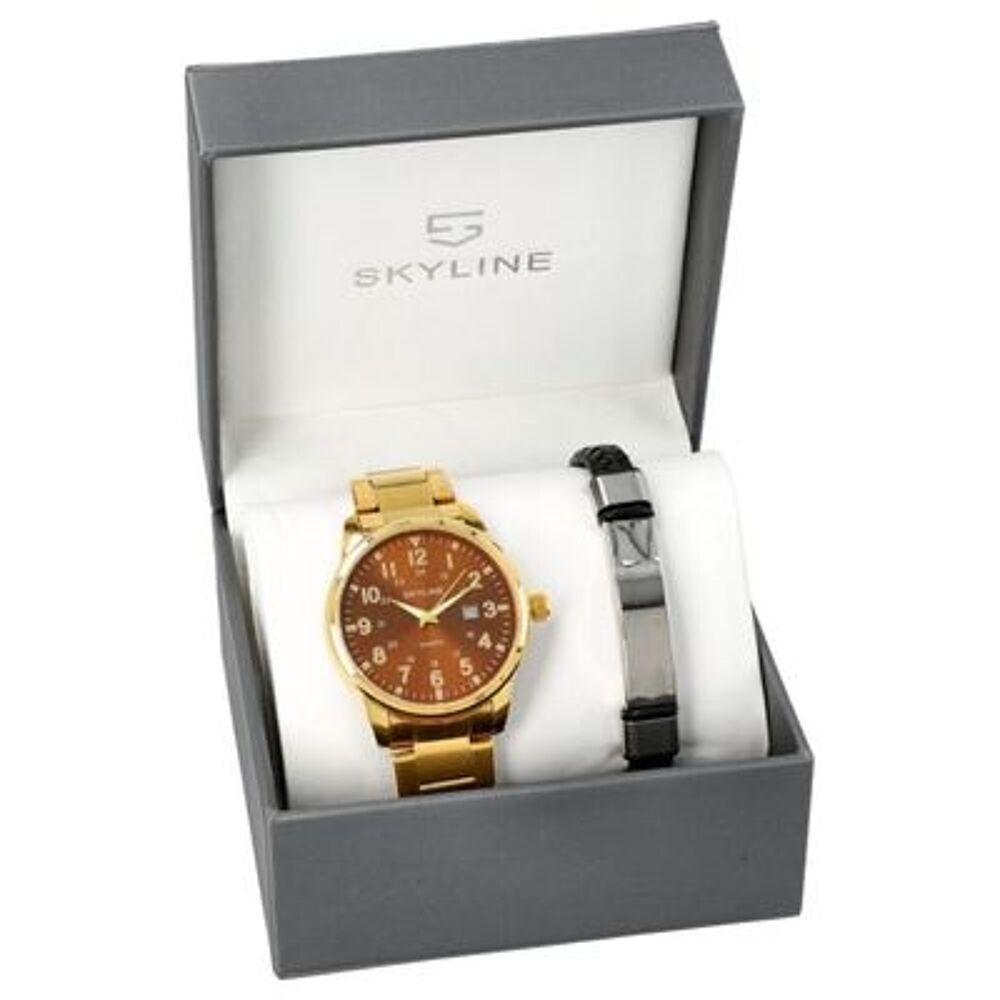 coffret + montre + bracelet Skyline Bijoux et montres