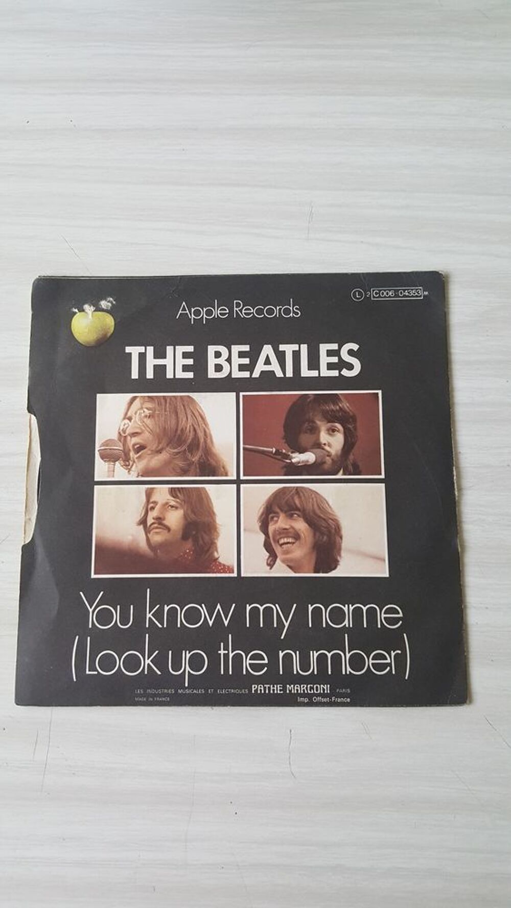 45 Tours THE BEATLES Let it be CD et vinyles