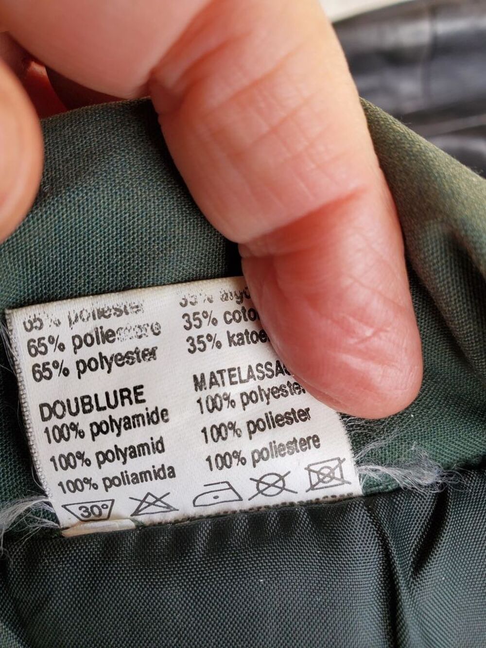 BLOUSON EN CUIR AVEC GILET Vêtements