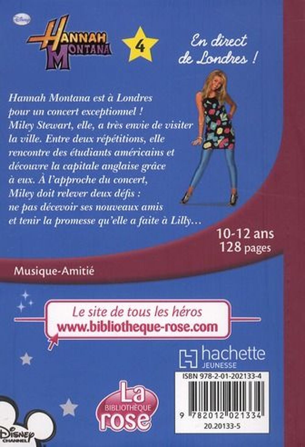 Hannah Montana t.4 ; en direct de Londres ! Livres et BD