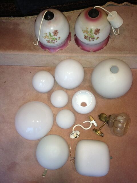 Divers globes et opalines 0 Boulogne-Billancourt (92)