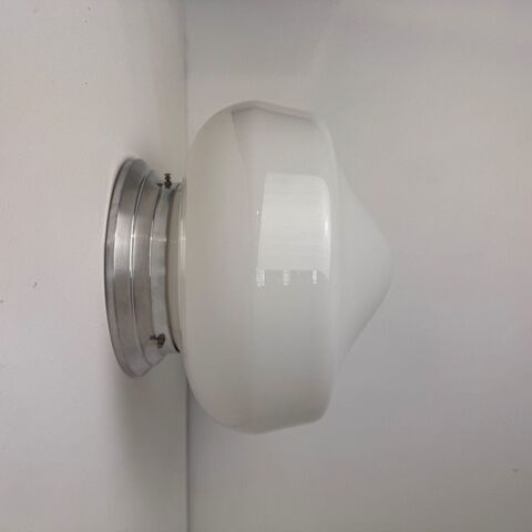 ANCIEN PLAFONNIER OU APPLIQUE VINTAGE EN OPALINE XL  120 Montreuil (93)