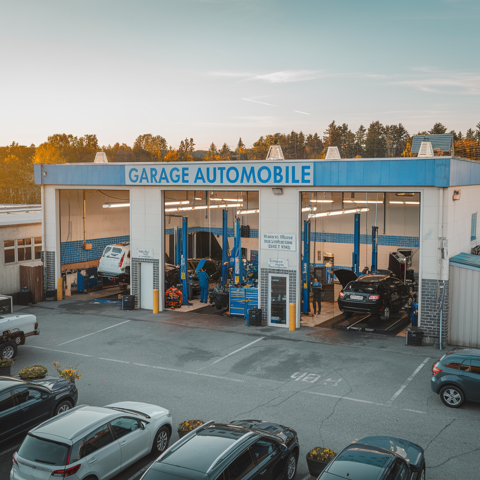 Grosse agence automobile VN/VO, mécanique/carrosserie et location VP/VU 1700000 1190 m$$1 700 000 €