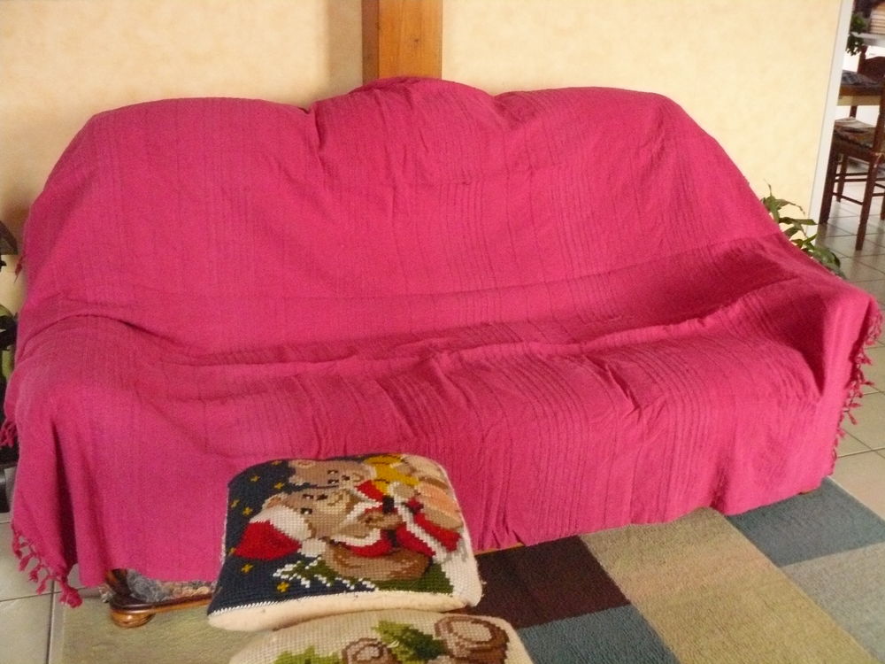 jet&eacute;e canap&eacute; / dessus de lit "bibi" Décoration
