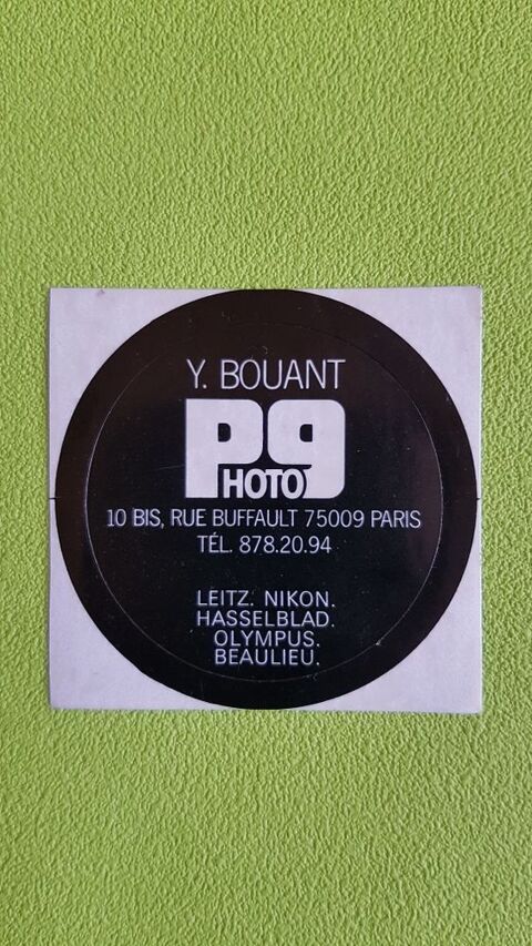 AUTOCOLLANT PHOTO 9 0 Toulouse (31)