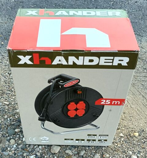 Enrouleur de c�ble �lectrique 3x2.5 25m xhander 80 Saint-Jean-de-Fos (34)