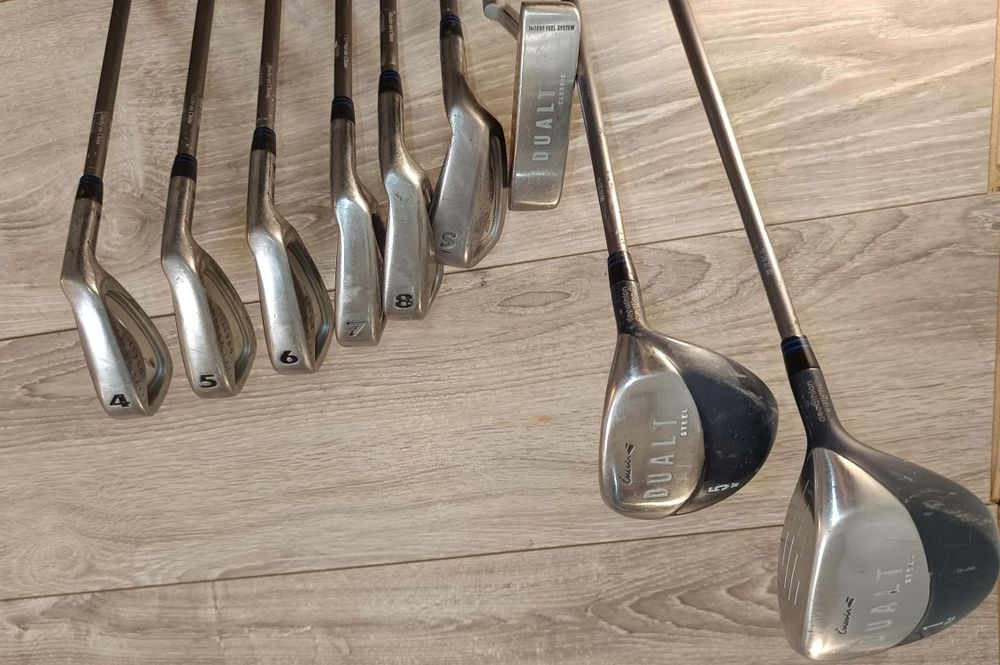 S&eacute;rie de Golf Compl&egrave;te Inesis Dualt en Graphite pour Homme Sports