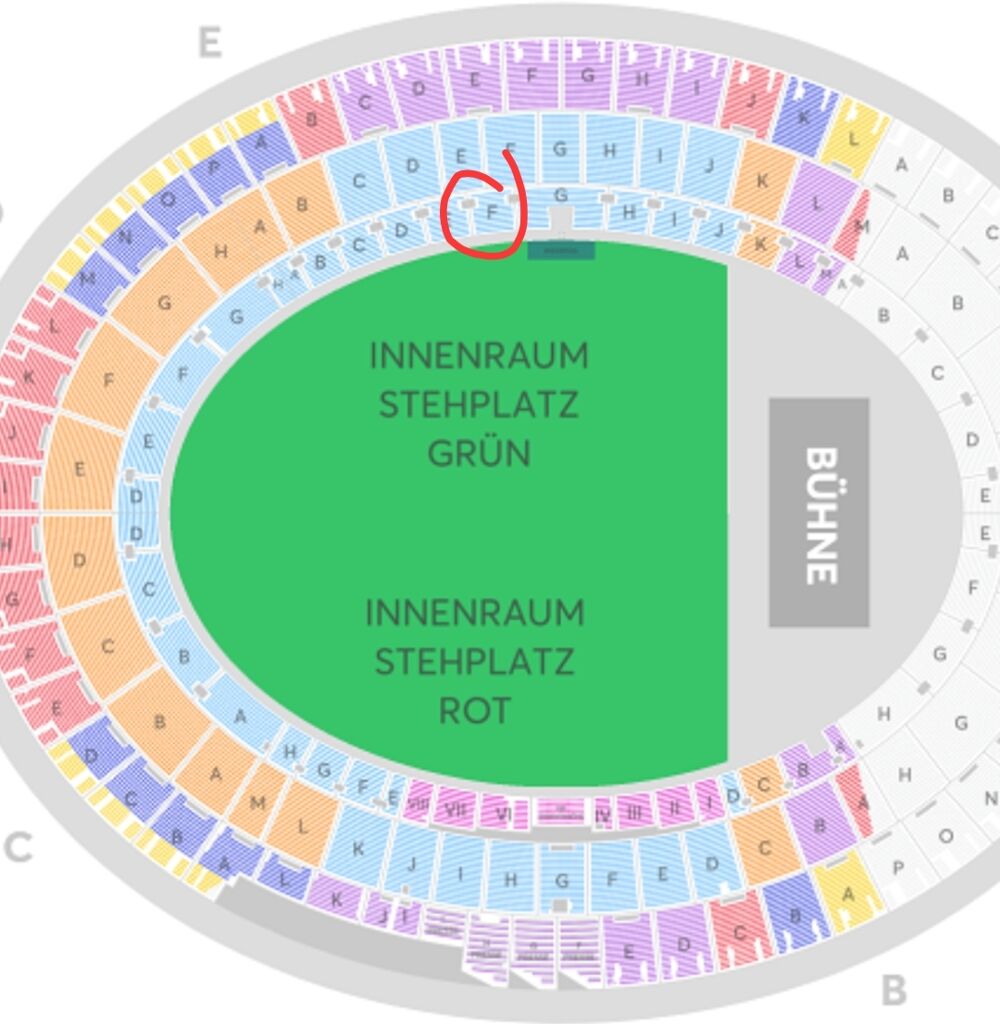 2 places cat&eacute;gorie 1 concert AC / DC Vienne 23 juin Billetterie
