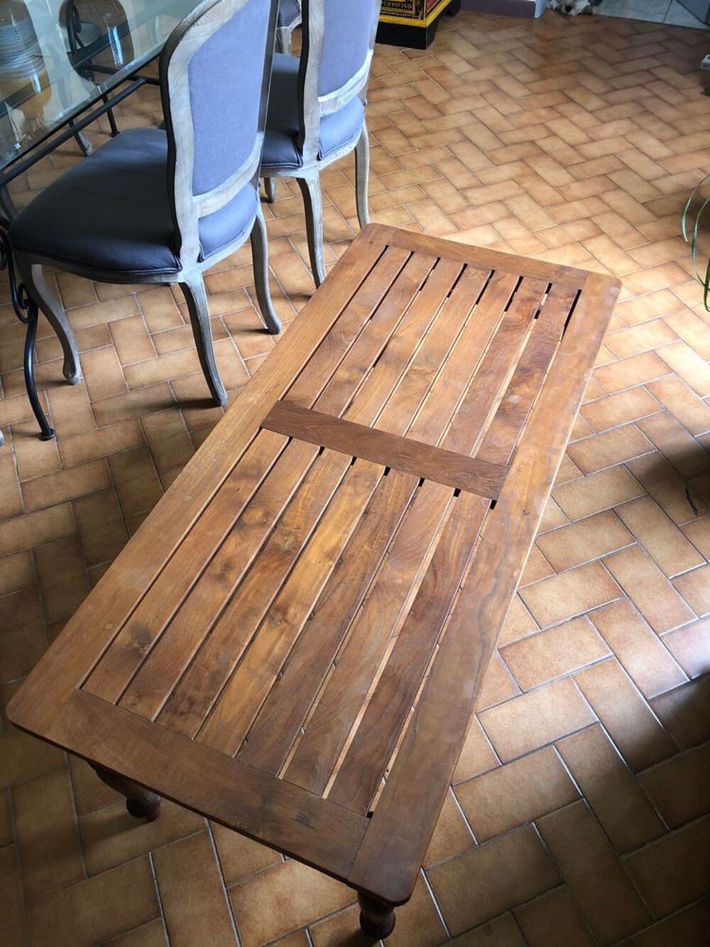 Table basse en bois &eacute;xotique Meubles