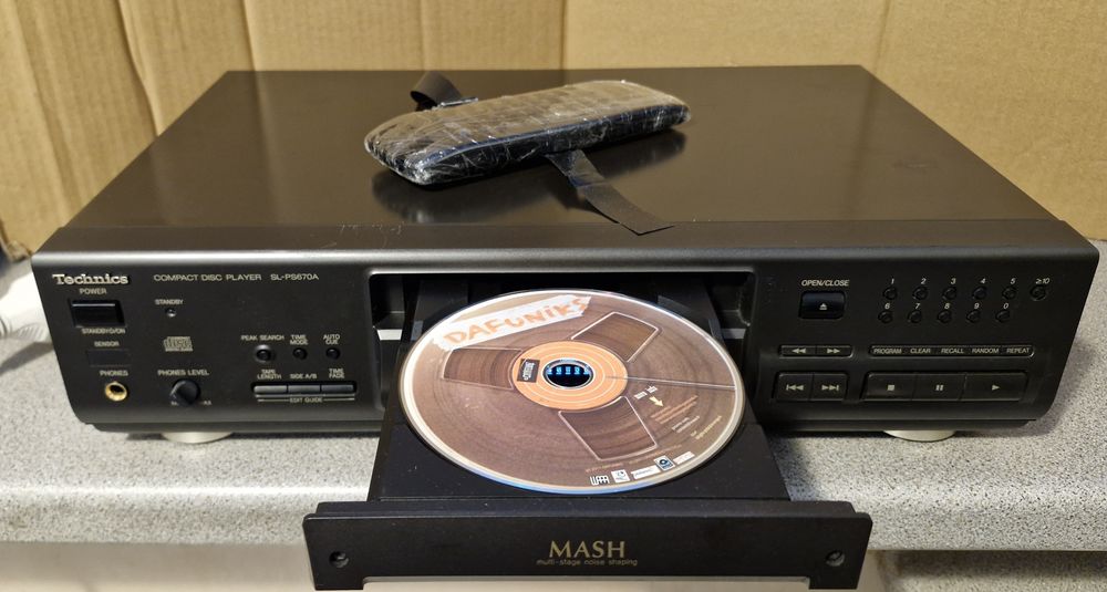 TECHNICS SL-PS670A, platine CD lecteur CD Audio et hifi