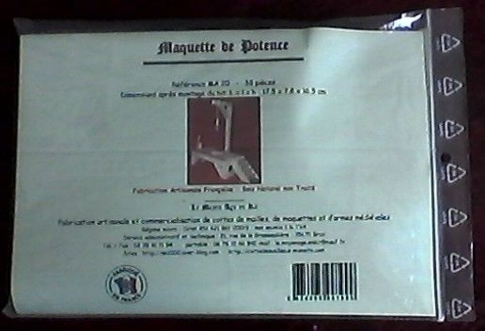 Maquette de gibet
