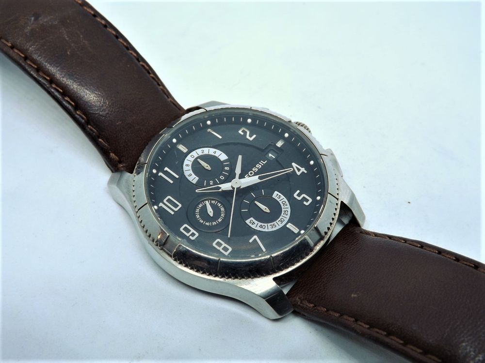 Rare montre Fossil Grant Chronographe FS4364 2013 TBE Bijoux et montres