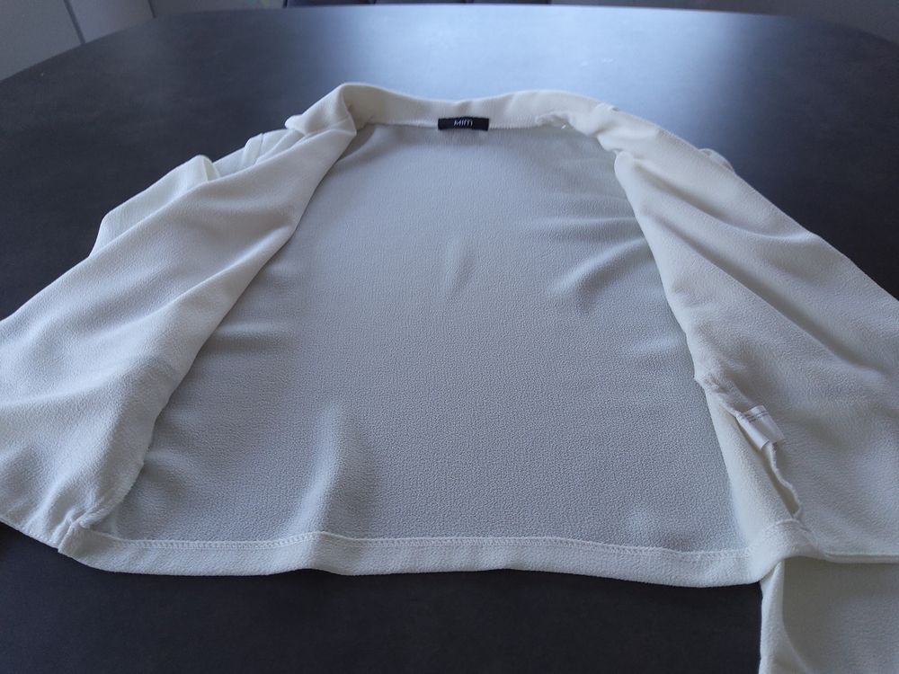 VESTE MIM blanche 38 Vêtements