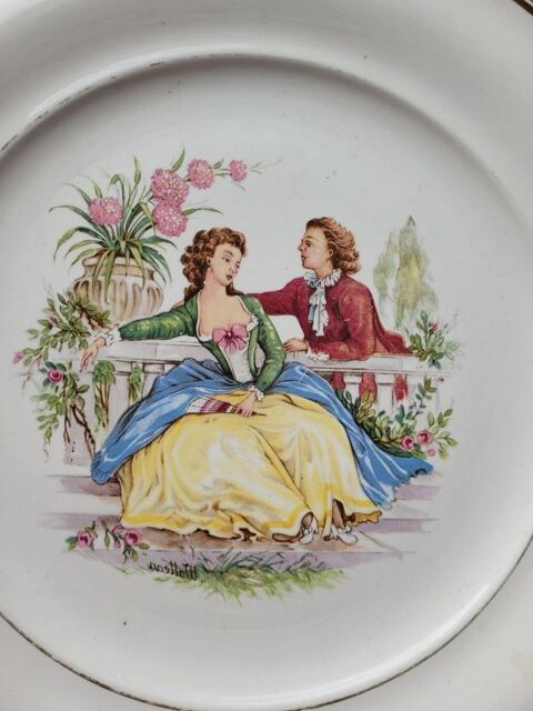 ASSIETTE DECORATIVE 15 Camon (80)