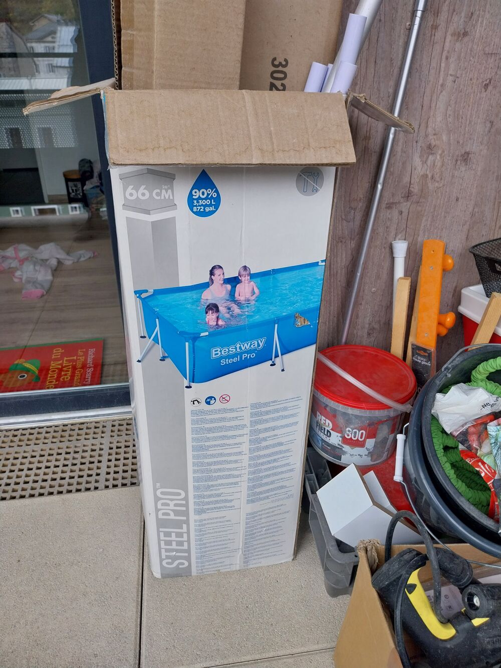 Piscine hors sol Jardin