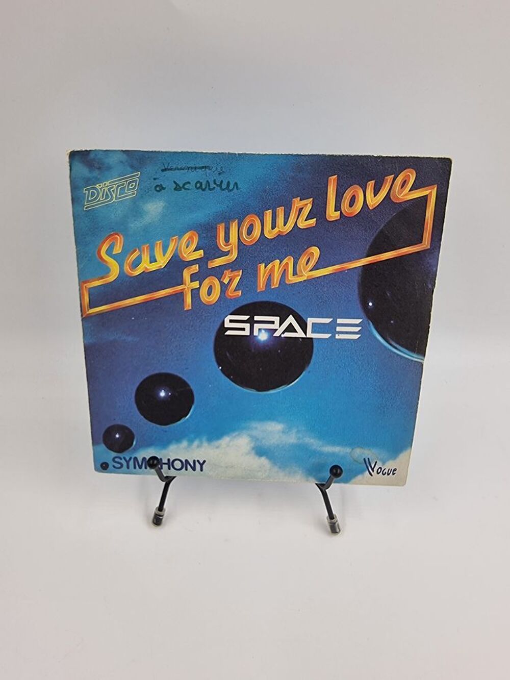 Vinyle 45 tours Space : Save Your Love for Me avec fourreau CD et vinyles