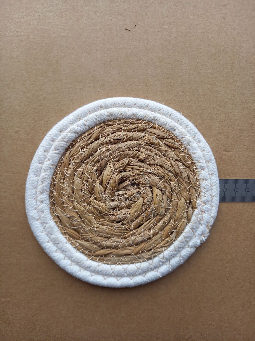 Dessous de plat en paille 16,5cm Décoration