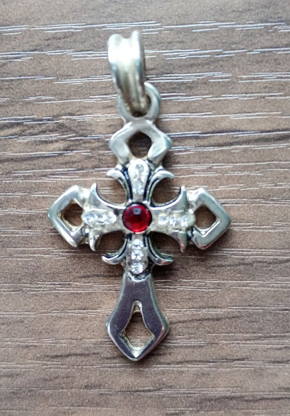 Croix plaqu&eacute; argent WALK&Uuml;RENKREUZ 925 SS ! Bijoux et montres