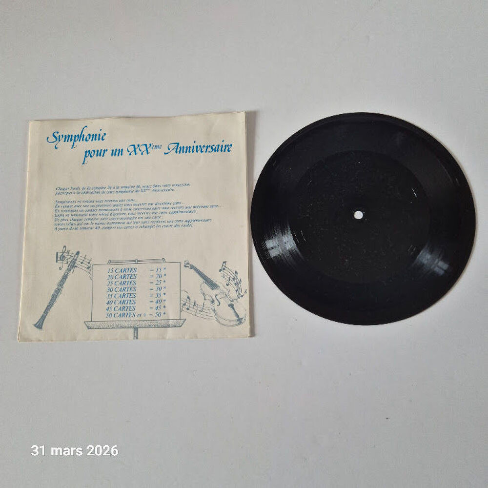 Disque souple Tupperware, symphonie pour un XX&egrave;me anniversai Audio et hifi