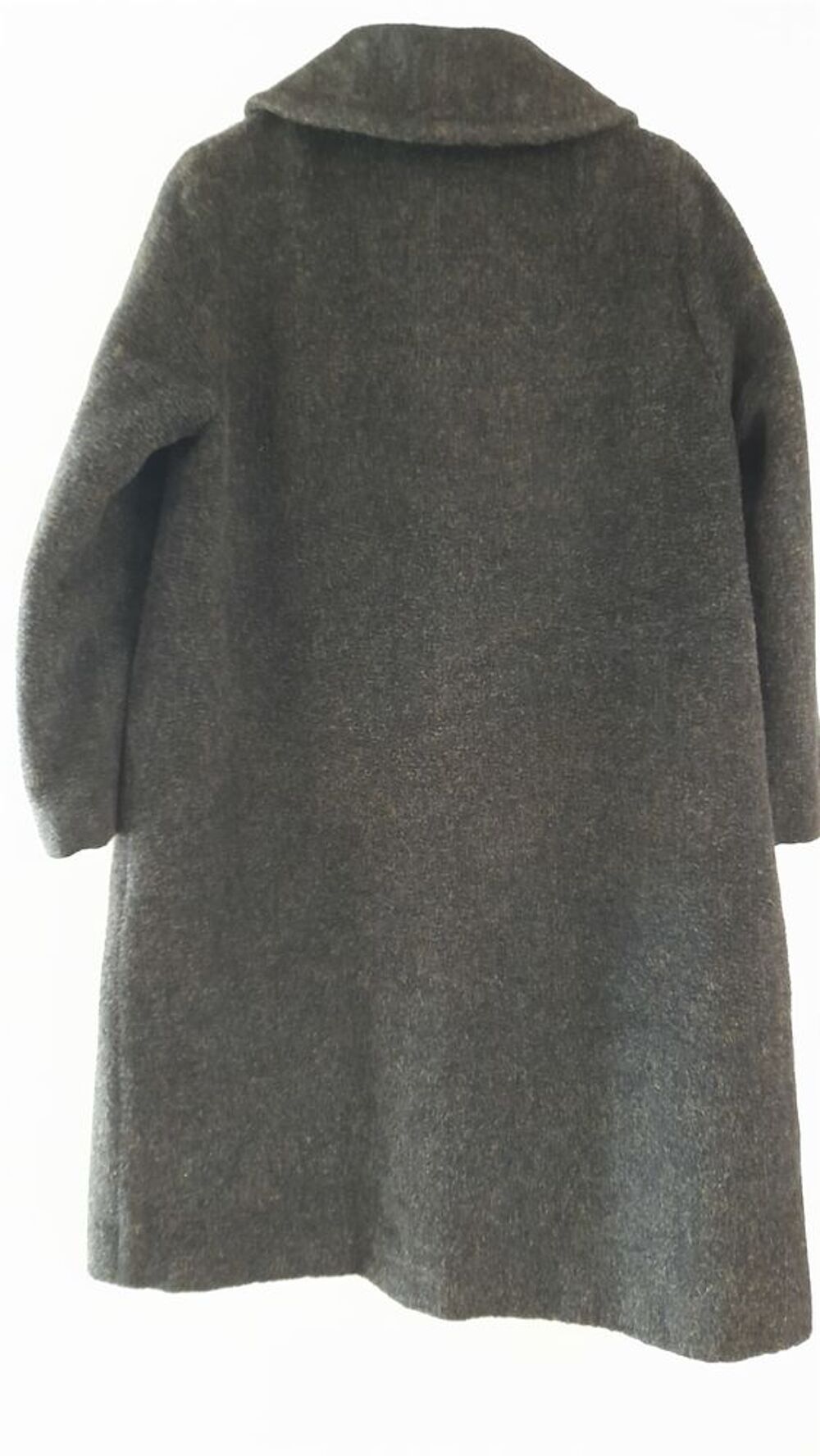 MANTEAU NOIR CHINE Vêtements