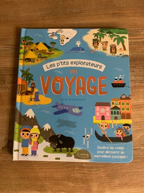 Livre enfant  \'\'  Les p'tits explorateurs en voyage \'\' 3 Saleilles (66)