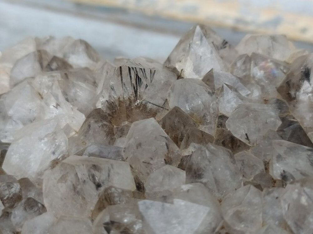  Quartz &agrave; Goethite Min&eacute;raux Collection 