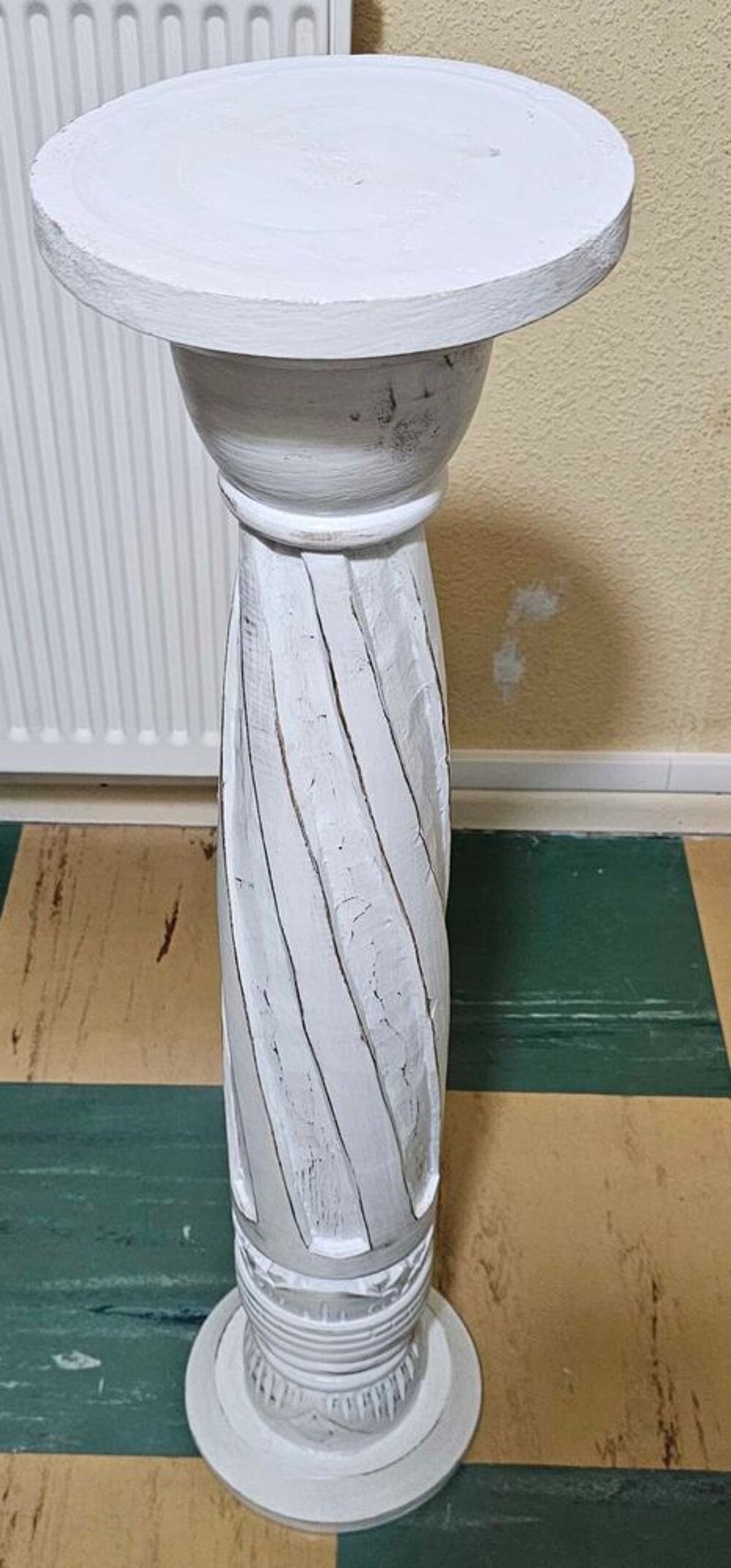Colonne blanche Décoration