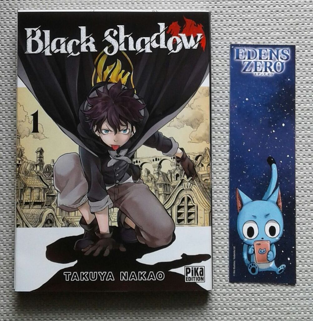 Livre manga "Black Shadow" + 1 marque page Livres et BD