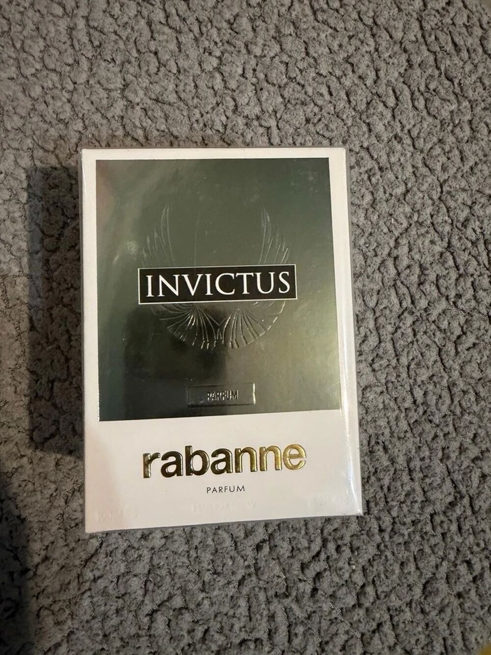 Parfum Invictus Rabanne neuf sous blister Maroquinerie