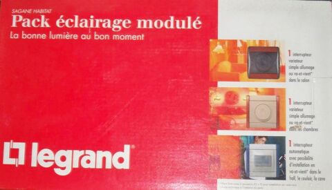 Pack Eclairage Modul LEGRAND 100 229
Mcanismes  Sagane
130 trchy (91)