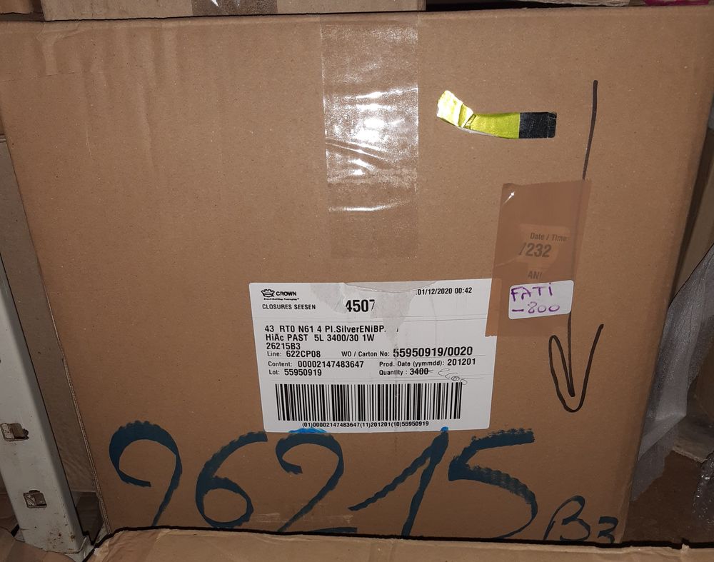 cartons de capsules &agrave; bocaux neuves Twist Off 43 Cuisine