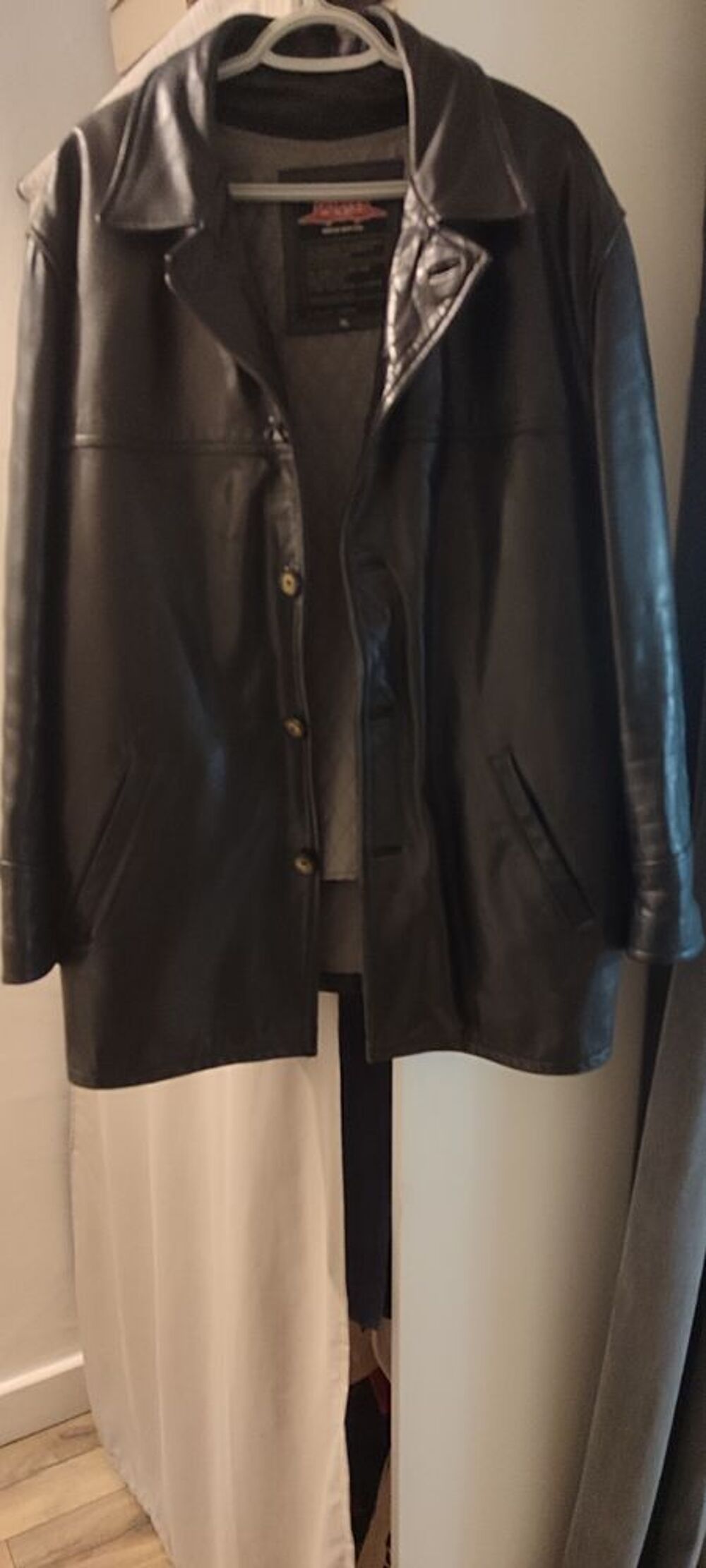 Blouson en cuir Vêtements