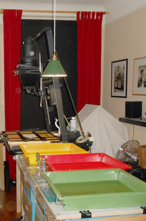 Mat�riel complet de laboratoire photo argentique artisanal. 2000 Paris 15 (75)