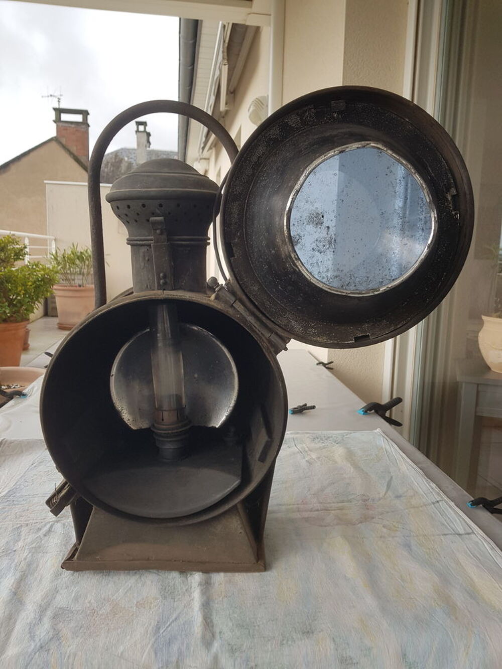 Lampe LOCOMOTIVE Vapeur 141C 234 COMPLETE Décoration