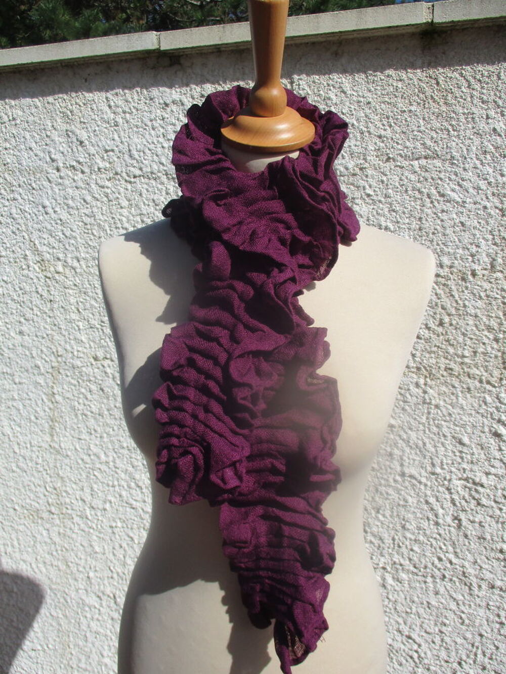 Foulard Echarpe violet - Neuf Vtements