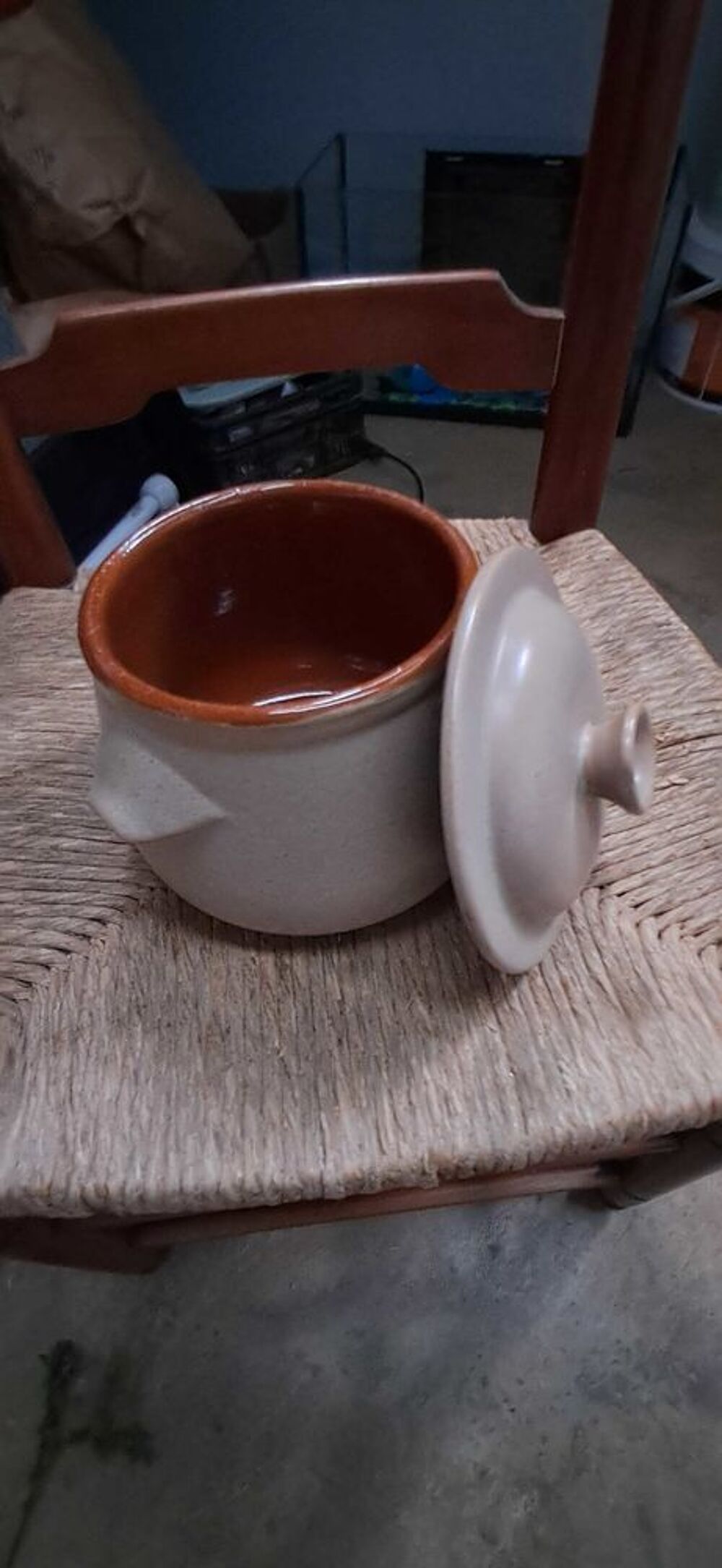 cocotte marron clair Décoration