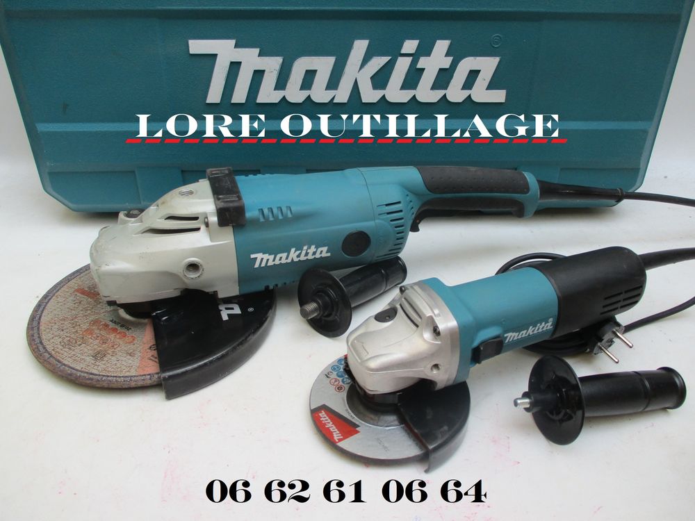 MAKITA kit 2 Meuleuses Bricolage