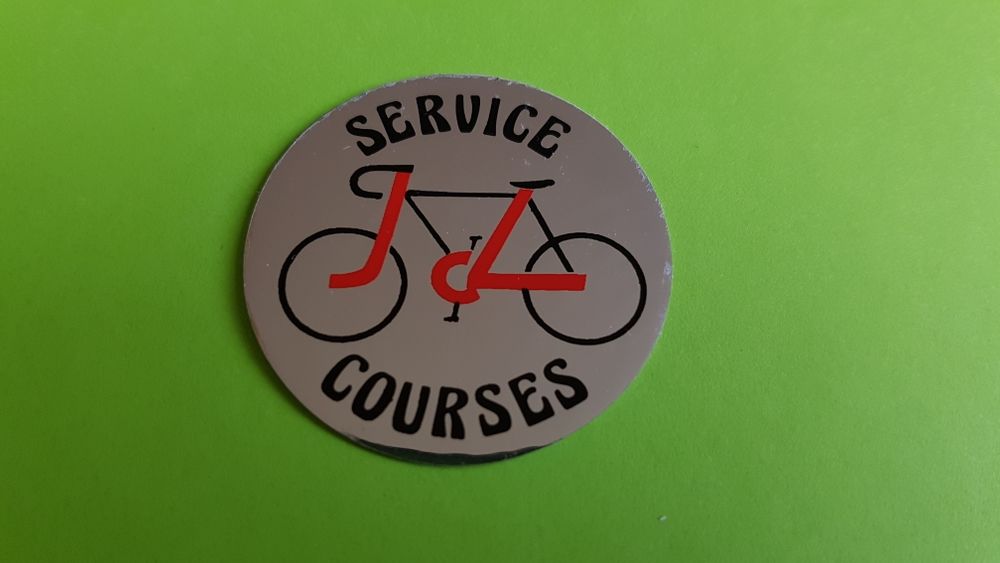 AUTOCOLLANT SERVICE COURSE Vélos